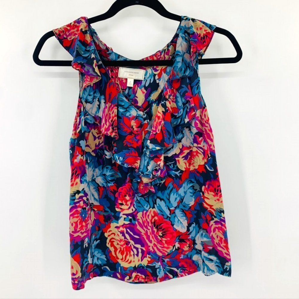 Moulinette Soeurs Floral Sleeveless‎ Top Sz 0